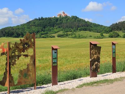 Stationen entlang der GeoRoute 17 im Thüringer Burgenland Drei Gleichen im UNESCO Global Geopark Thüringen Inselsberg – Drei Gleichen