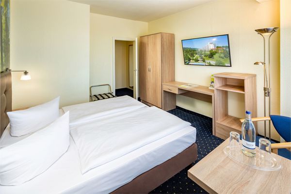 Classic Zimmer Flurblick im Ahorn Berghotel Friedrichroda in der Inselsbergregion im Thüringer Wald