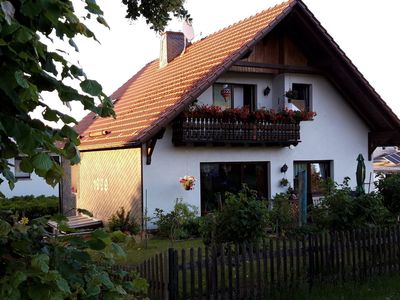 Außenansicht der Ferienwohnung Frank in Finsterbergen im Thüringer Wald (Inselsbergregion)