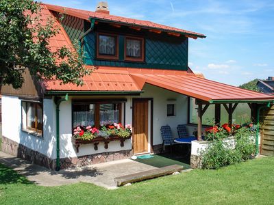 Außenansicht von Ferienhaus Rausche in Waltershausen (Inselsbergregion)