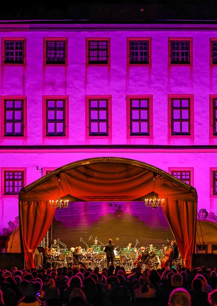 Open Air Konzert in Gotha im Rahmen des Friedenstein Open Air 2022 in der Residenzstadt Gotha