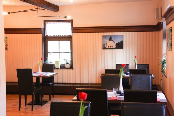 Restaurant des Hotels und Restaurant Falkenstein in Tambach-Dietharz (Talsperrenregion)