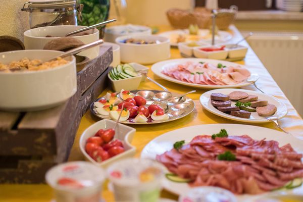 Frühstücksbuffet Pension Regina in Gotha (Region Gotha & Gothaer Land)