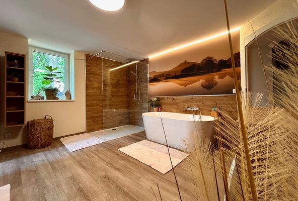 Traumferienwohnungen Georgenthal Badezimmer