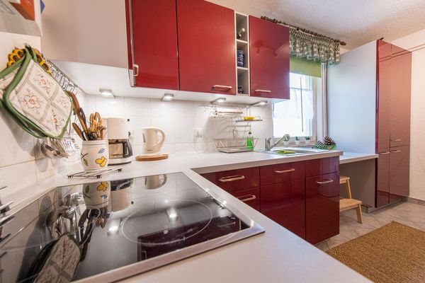 Küche am Ferienhaus Crowson in Bad Tabarz (Inselsbergregion)