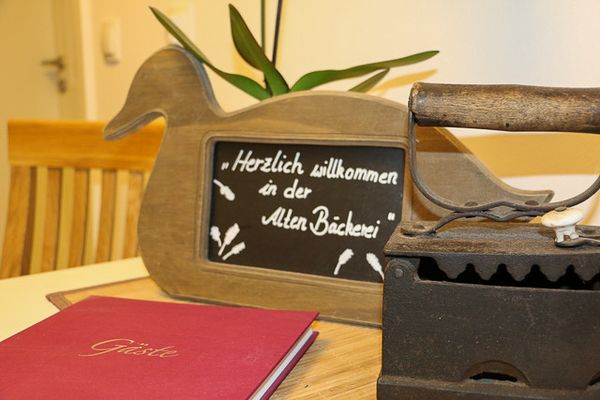 Herzlich Willkommen im Gästehaus "Alte Bäckerei" in der Fahner Höhe