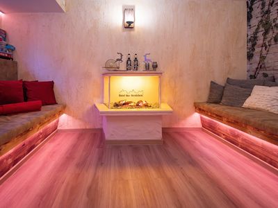 Kaminzimmer im Hotel Wandersleben; Thüringen UNESCO Global Geopark Inselsberg Drei Gleichen