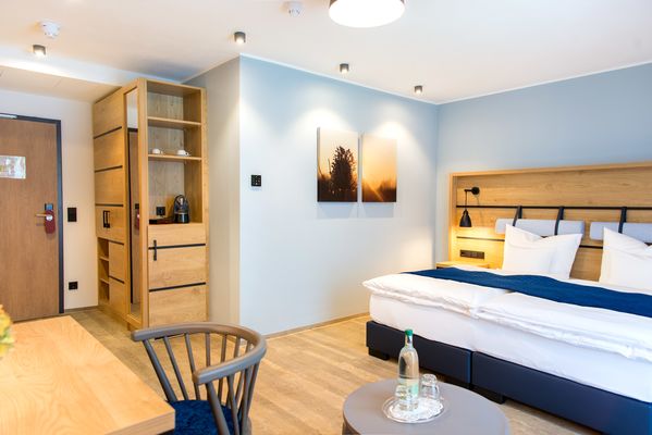 Schlafzimmer im Aktivhotel Inselsberg in Bad Tabarz (Inselsbergregion) nahe Lauchagrund