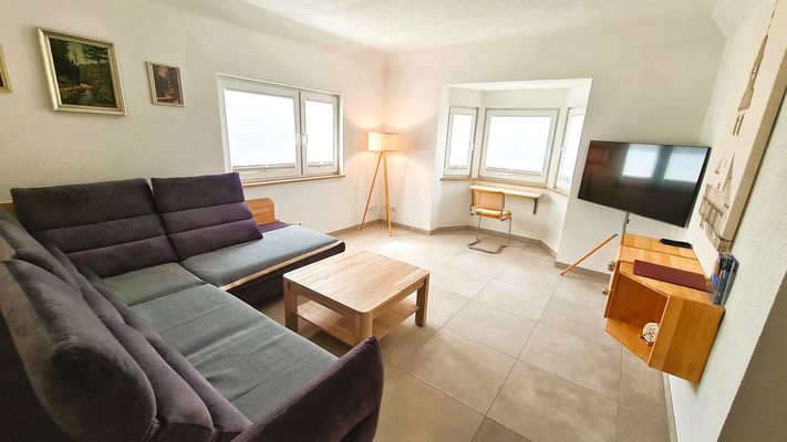 Ferienwohnungen Schmidt Wohnzimmer Bad Tabarz