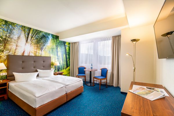 Doppelzimmer im Ahorn Berghotel Friedrichroda in der Inselsbergregion im Thüringer Wald