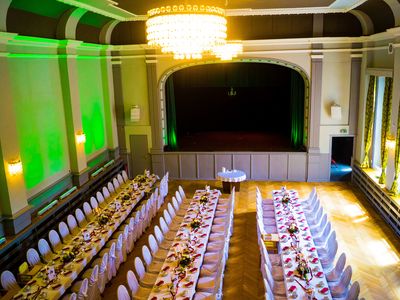 Saal im Kloßtheater in Friedrichroda in der Inselsbergregion