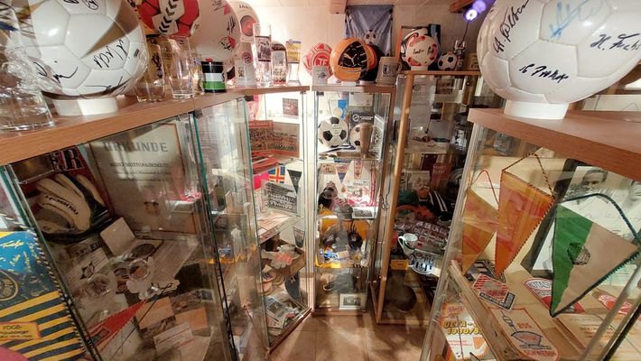 Ausstellung Fussballzeitreise in Bad Tabarz