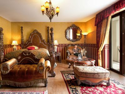Barockes Zimmer im Landhaus Hotel & Burg Romantik in der Region Gotha & Gothaer Land