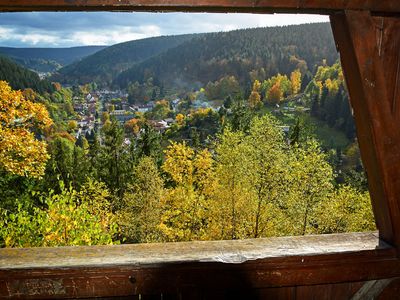 Auf dem Walter Schütz Rundweg in Ohrdruf Ortsteil Luisenthal (Talsperrenregion)