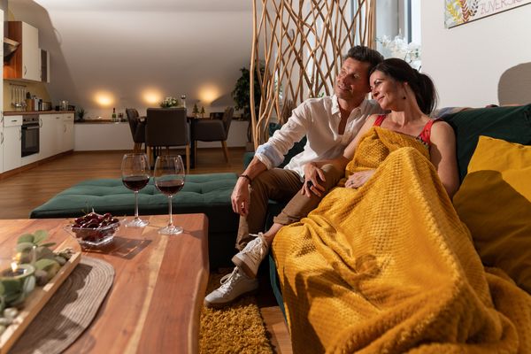 Traumferienwohnungen Georgenthal Wohnzimmer