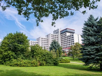 Außenansicht Ahorn Berghotel Friedrichroda in der Inselsbergregion im Thüringer Wald