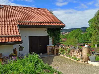 Außenansicht des Appartement Bromacker P*** Tambach-Dietharz als Teil der Dietharzer Alm