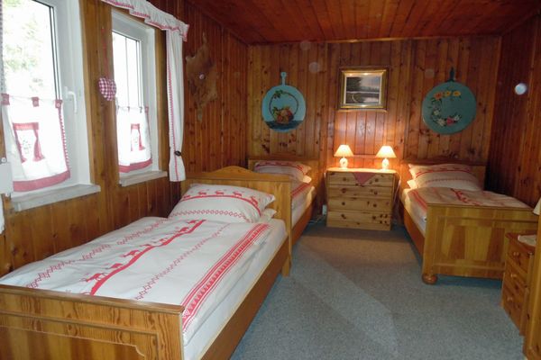 Das Ferien- und Landhaus „Sonnenblick“ in Bad Tabarz (Inselsbergregion) Schlafzimmer