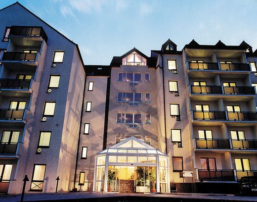 Das Morada Hotel Gothaer Hof *** Superior  in Gotha in Thüringen bei Nacht