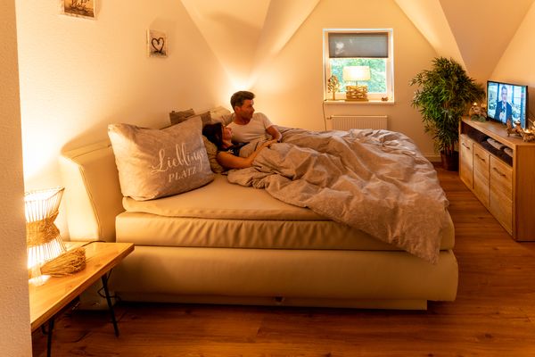 Traumferienwohnungen Georgenthal Schlafzimmer