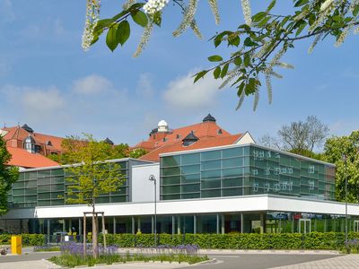 Außenansicht vom Stadt-Bad in Gotha